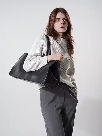 JULIA SKERGETH | Ledertasche - Shopper Large | dunkelblau