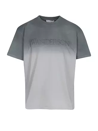 JW ANDERSON | T-Shirt LOGO GRADIENT TEE | hellgrau