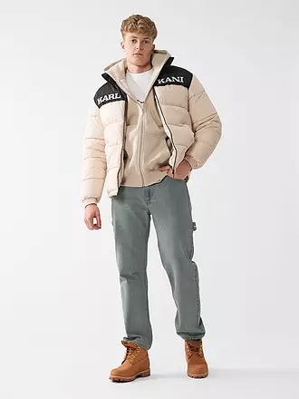 KARL KANI | Steppjacke RETRO ESSENTIAL | beige