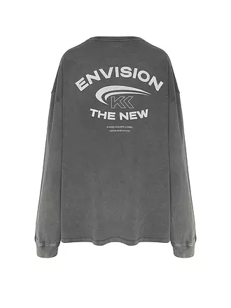 KARO KAUER | Sweater ENVISION | grau