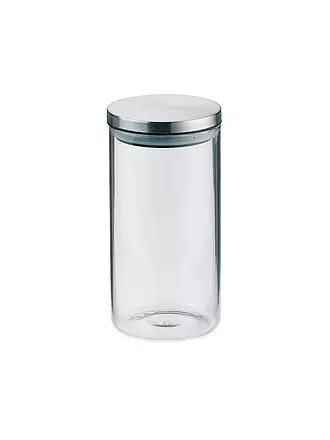 KELA | Vorratsdose BAKER 1,1l Glas / Edelstahl | 