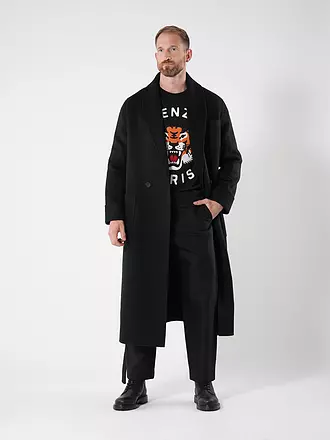 KENZO | Wollmantel | schwarz