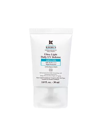 KIEHL'S | Sonnenpflege - Ultra Light Daily UV Defense Aqua Gel SPF50  30ml | 