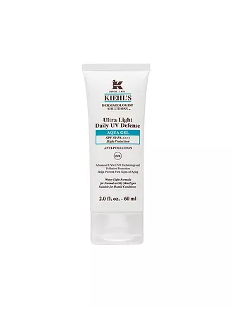 KIEHL'S | Sonnenpflege - Ultra Light Daily UV Defense Aqua Gel SPF50 60ml | 