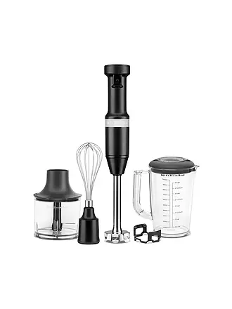 KITCHENAID | Stabmixer mit Zubehör 5KHBV83EAC Creme | schwarz