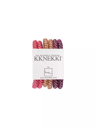 KKNEKKI | Haargummi 6er Pkg BUNDLE 1 | rosa