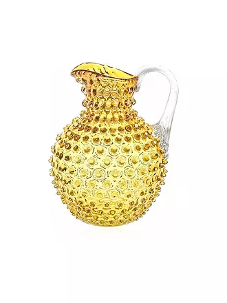 KLIMCHI | Krug HOBNAIL Large 2l Clear | gelb