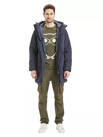 KNOWLEDGE COTTON APPAREL | Softshell Parka | grün