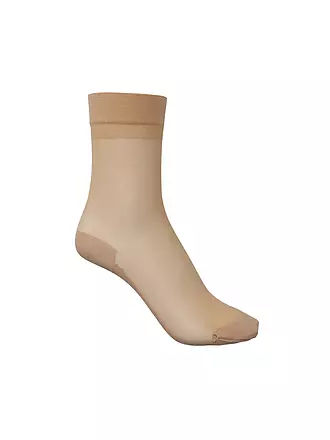 KUNERT | Feinstrumpfsocken graphit | beige