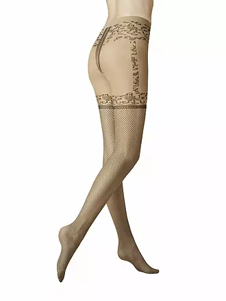 KUNERT | Modestrumpfhose LACE STOCKING nude | beige