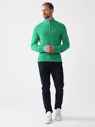 LACOSTE | Troyer Pullover | grün