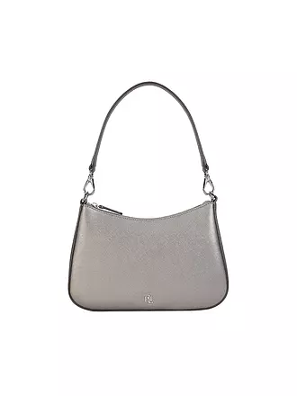 LAUREN RALPH LAUREN | Ledertasche - Henkeltasche DANNI 26 Medium | silber