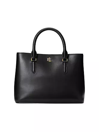 LAUREN RALPH LAUREN | Ledertasche - Henkeltasche MARCY 26 Small | dunkelrot