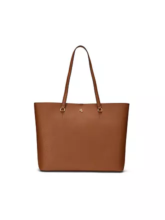 LAUREN RALPH LAUREN | Ledertasche - Shopper KARLY TOTE Large | dunkelrot