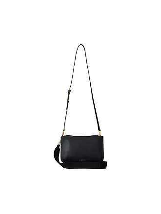 LAUREN RALPH LAUREN | Ledertasche - Umhängetasche LANDYN Medium | schwarz