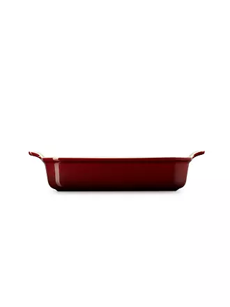 LE CREUSET | Auflaufform Tradition 32x24cm 4l Ofenrot | dunkelrot