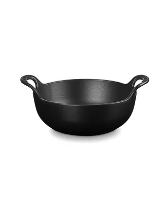 LE CREUSET | Bräter BALTI DISH SIGNATURE 20cm Meringue | schwarz