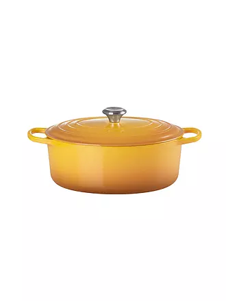 LE CREUSET | Bräter oval SIGNATURE 31cm 6,3l Nectar | blau