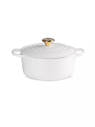 LE CREUSET | Bräter rund Signature 20cm/4,2l | weiss