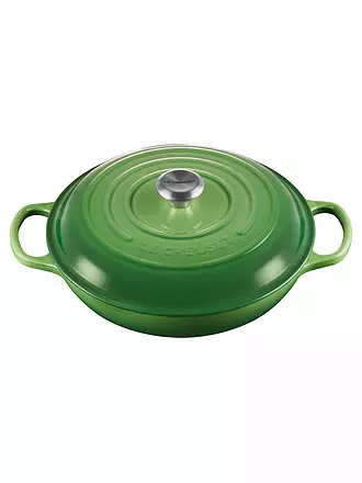 LE CREUSET | Gourmet Profitopf 30cm/3,5l SIGNATURE Azure | grün