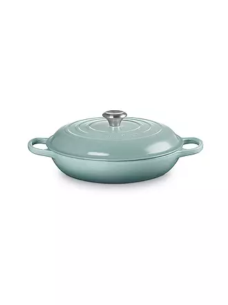 LE CREUSET | Gourmet Profitopf SIGNATURE 30cm/3,2l Garnet | hellgrau