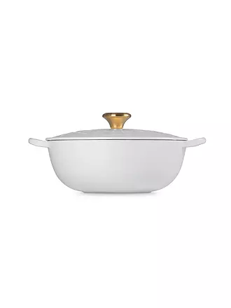 LE CREUSET | Kochtopf mit Deckel 26cm LA MARMITE HOLLY Artichaut | beige