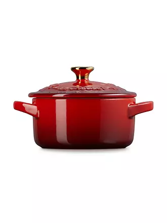 LE CREUSET | Mini Cocotte mit Deckel 10cm HOLLY Artichaut | rot