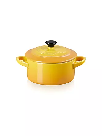 LE CREUSET | Mini-Cocotte POTERIE 10cm/0,2L Garnet | gelb