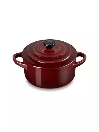 LE CREUSET | Mini-Cocotte POTERIE 10cm/0,2L Garnet | dunkelrot