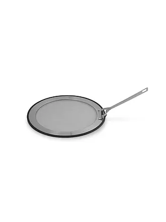 LE CREUSET | Pfannenspritzschutz 26-30cm Edelstahl/Antihaft | silber