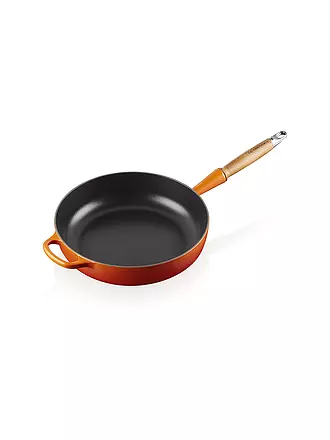 LE CREUSET | Sautepfanne Signature 28cm/2,6l Schwarz | orange