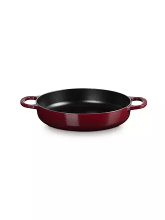 LE CREUSET | Servierpfanne 28cm EVERY DAY PAN SIGNATURE Ofenrot | dunkelrot