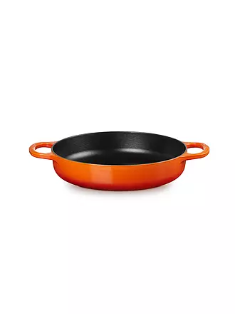 LE CREUSET | Servierpfanne 28cm EVERY DAY PAN SIGNATURE Schwarz | orange