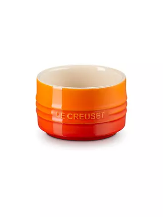 LE CREUSET | Stapelbare Förmchen 9cm/2l Schwarz | orange