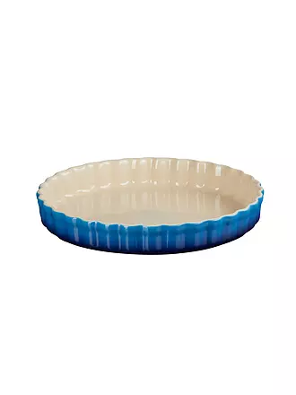 LE CREUSET | Tarteform 28cm POTERIE Garnet | blau