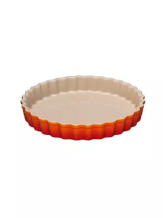 LE CREUSET | Tarteform 28cm/2,1l POTERIE Garnet | orange