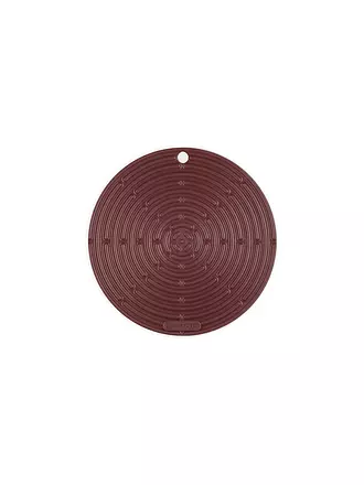 LE CREUSET | Topflappen rund  Klassic 20,5cm Garnet | grün