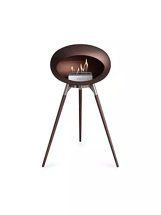 LE FEU | Kamin 79cm GROUND HIGH Dunkelbraun  | 