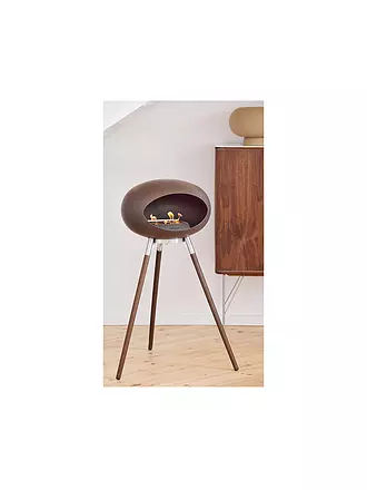 LE FEU | Kamin 79cm GROUND HIGH Dunkelbraun  | 