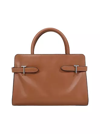 LE TANNEUR | Ledertasche - Henkeltasche EMILIE SOFT | schwarz