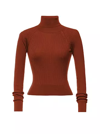 LENA HOSCHEK | Rollkragenpullover WENDY | orange