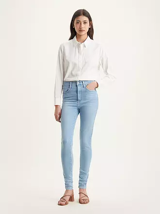 LEVI'S® | Highwaist Jeans Super Skinny Fit Mile | hellblau