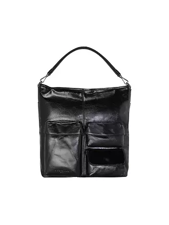 LIEBESKIND BERLIN | Ledertasche - Hobo ARCHIVE Medium | schwarz