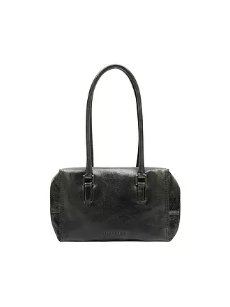 LIEBESKIND BERLIN | Ledertasche - Schultertasche KAYLA SATCHEL Small | schwarz