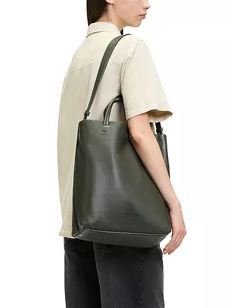 LIEBESKIND BERLIN | Ledertasche - Tote Bag HERA Large | dunkelgrün