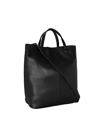 LIEBESKIND BERLIN | Ledertasche - Tote Bag HERA TOTE Large | schwarz