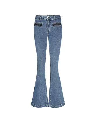 LIU JO | Jeans Boot Cut UP BEAT BRAID | blau