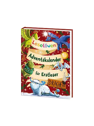 LOEWE VERLAG | Buch - Leselöwen-Adventskalender für Erstleser - Drachen | keine Farbe