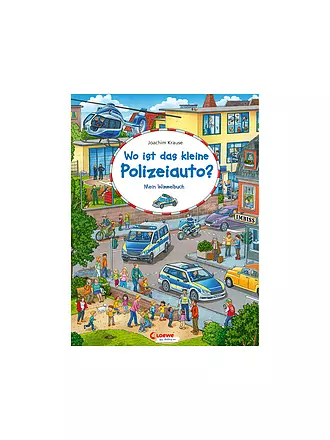 LOEWE VERLAG | Wimmelbuch - Wo ist das kleine Polizeiauto?  | 