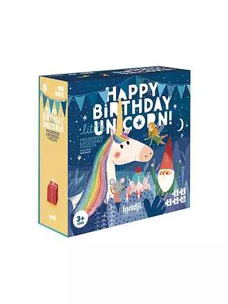 LONDJI | Puzzle HAPPY BIRTHDAY UNICORN | 